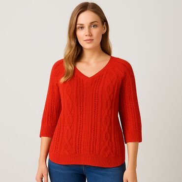 sweter w paski stradivarius: Massimo Dutti, Women`s sweater, M (EU 38)