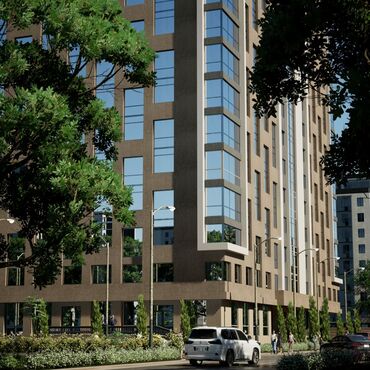 квартира бишкек аренда долгосрочно дизель: 1 комната, 43 м², Элитка, 3 этаж, ПСО (под самоотделку)