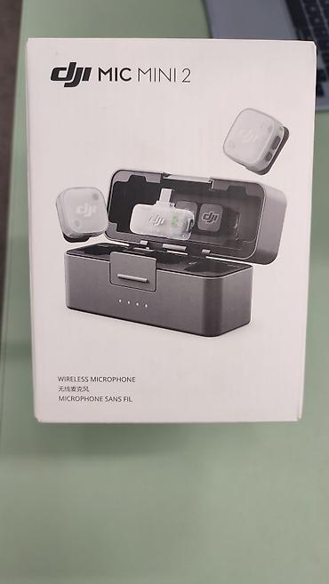 DJI Mic Mini 2 — компактная беспроводная система микрофонов для записи