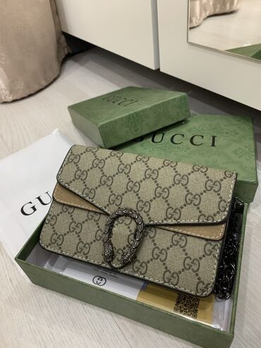 чехлы на стул: Сумка Gucci Dionysus GG Supreme Mini/Small - Материал: холст GG