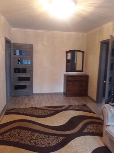 бишкек 2 комнатный квартира: 2 комнаты, 43 м², Индивидуалка, 3 этаж, Косметический ремонт
