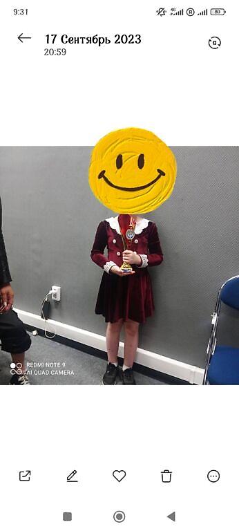 Платья: Детское платье, цвет - Золотой, Новый — 9