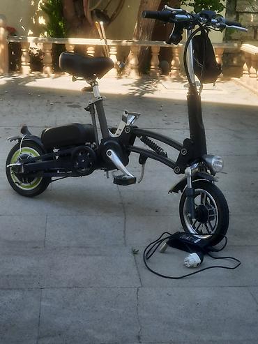 top.az velosiped: Kompakt elektrikli velosiped/skuter hibridi - Qatlana bilən korpus – — 1