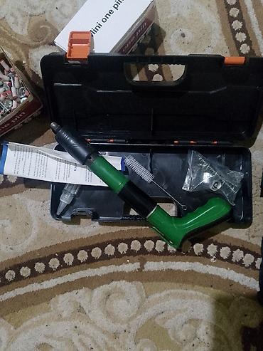 dubel vuran: Toz barıt kartricləri ilə işləyən məftil-çəkmə/çəkmə tipli pistolet — 1