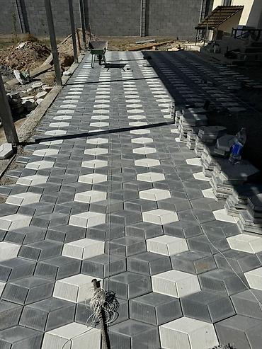 Тротуарная плитка: Тротуарная плитка с декоративным узором - Форматы: восьмиугольные — 22