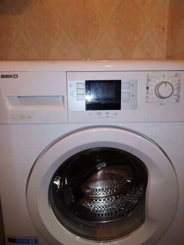 фильтр для стиральной машины: Стиральная машина Beko, Б/у, Автомат, До 5 кг, Полноразмерная