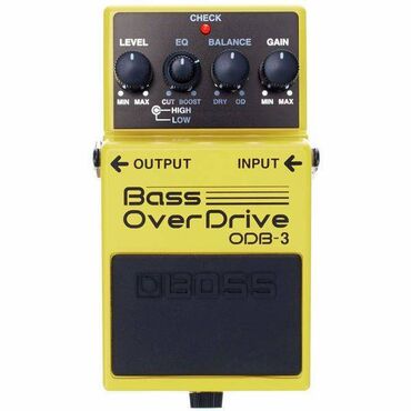 yamaha 125: Boss ODB-3 ( Bass gitara üçün Overdrive Pedalı ) BOSS Compact Effects