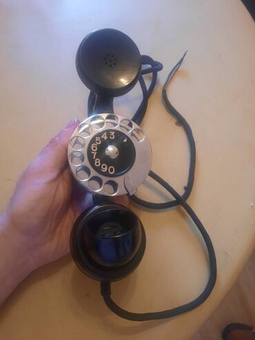 Ostali antikviteti: Stara retro ispitna telefonska/bakelitna slusalica - VINTAGE Nepoznato — 6