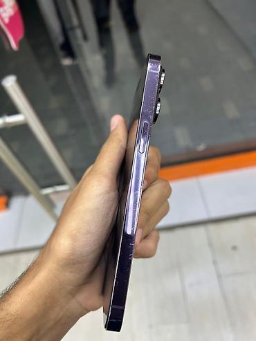 honor ×8: IPhone 14 Pro Max, 256 GB, Deep Purple, Simsiz şarj — 6