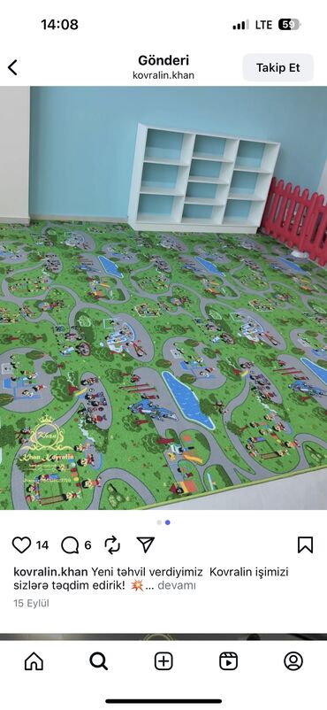 Kovrolin: Yumşaq və valideynlərə yönəlik üslub Uşaqlarınız üçün ən təmiz, ən — 5