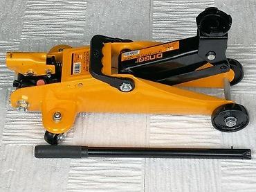ferrex kompresor: Hidraulični niskoprofilni dizalica na točkiće – DINGQI Horizontal Jack — 1