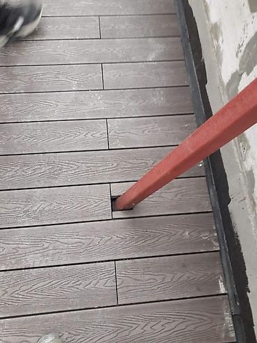 Другие строительные материалы: Террасное покрытие из ДПК (деревокомпозит) с монтажом на регулируемые — 3