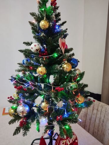 Futbolkalar: Yolka hün 130 sm hərbir Ləvazimatlar üstundə hazır vəyiyyətdə Alíníb — 8