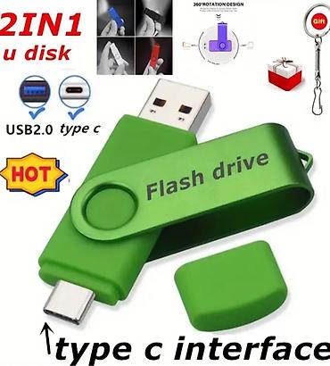 iris tv: 2-u-1 USB fleš memorija sa duplim konektorom - Interfejsi: USB 2.0 — 1