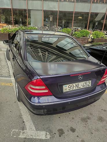 w203 radiator: Mercedes-Benz C-Class (W203) sedan - Kuzov: 4 qapılı sedan, tünd — 2