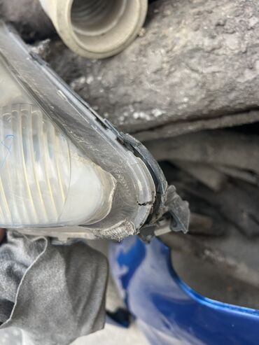 фара fit: Передняя правая фара Honda 2003 г., Б/у, Оригинал, Япония
