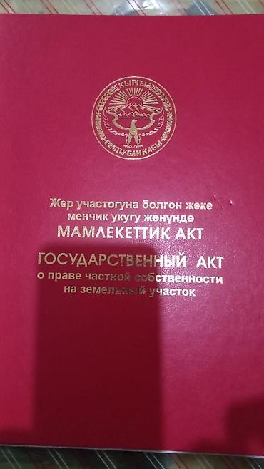 продаю дом в киргизии 1: 100 соток, Для сельского хозяйства, Красная книга — 1