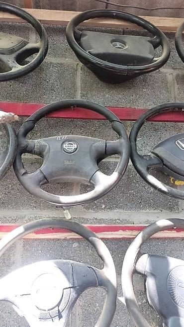рулдар: Рулевое колесо Nissan, оригинал (SRS Airbag на крышке). Классический — 2