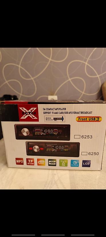 Avtomobil üçün FM/MP3 pleyer – Xblod 6253/6250 seriyası