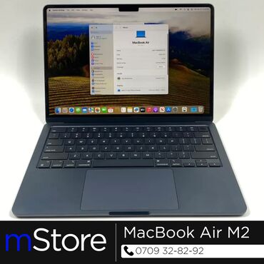 bmw m2 3 mt: Ноутбук, Apple, 8 ГБ ОЗУ, Apple M2, 13.5 ", Б/у, Для несложных задач, память SSD
