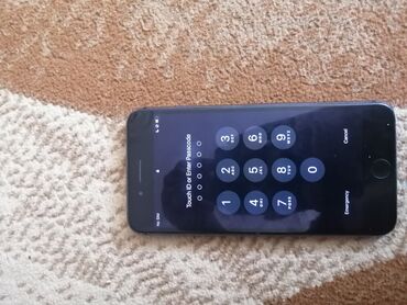 iphone 8 pilus: IPhone 8 Plus, 256 GB, Qara, Barmaq izi