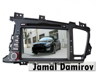 Avtomobil üçün ayaqaltı: Kia optima k5 üçün dvd-monitor, dvd-монитор для kia optima k5. Bundan