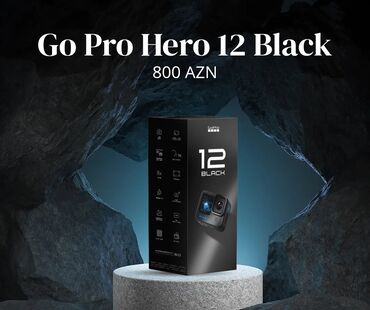 видео камеры: Salam Go Pro Hero 12 Black Satılır Yenidir 1 2 Dəfə Yoxlamaq Üçün