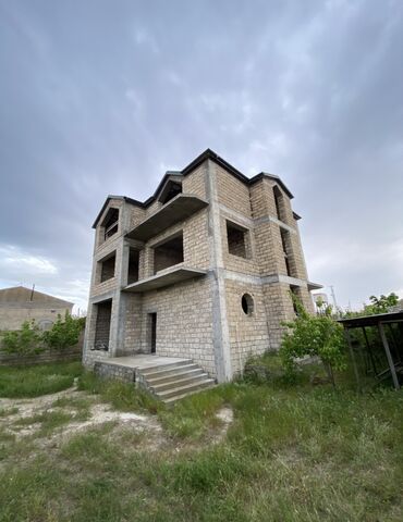 xacmazda satilan evler 2023: Баку, Пос. Шувалан, 324 м², 6 комнат, Без бассейна, Газ, Электричество, Водопровод