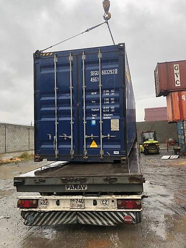 Контейнеры: Продаются 20 40 45 тн контейнера самовывоз 20 40 45 тн контейнерлер — 1