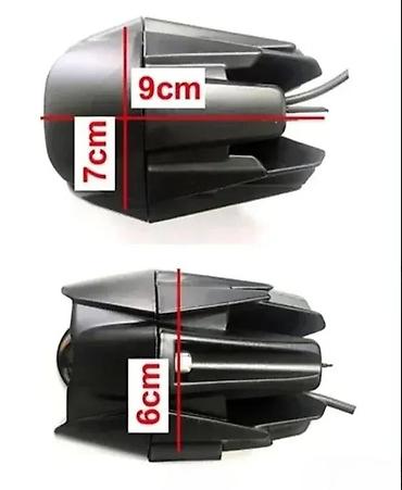 Dodaci za bicikl: LED projektorsko svetlo za motocikle/bicikle - Kompaktno projektorsko — 5