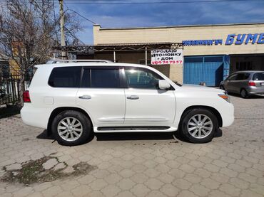 машина 7 мест: Lexus LX: 2010 г., 5.7 л, Автомат, Газ, Внедорожник