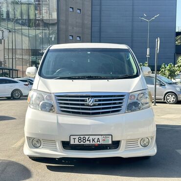 машина для инвалидов: Минивэн Toyota Alphard (правый руль), белый перламутр. Кузов и