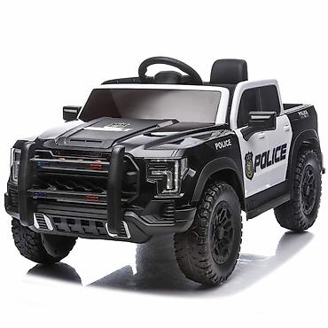 sastavite model buba: Dečiji Policijski Truck (12V) – Crni (SM-26202C) Šifra proizvoda — 2