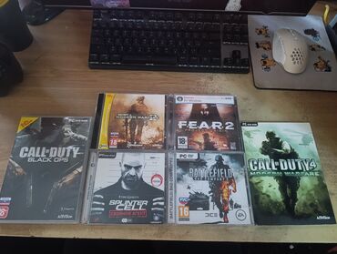 игры для playstation 2: Набор из шести компьютерных игр для ПК. Включает "Call of Duty: Black