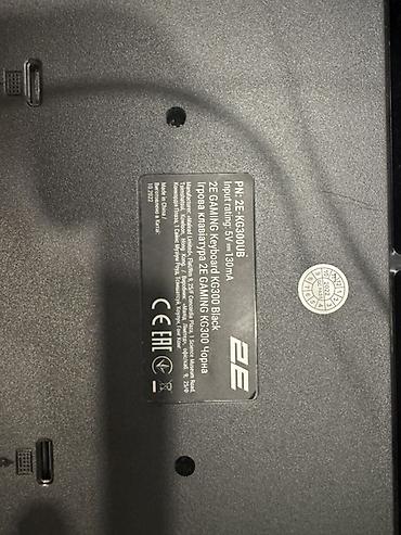 xbox logitech g920: 2E Gaming KG300 Black klaviatura - Tam ölçülü, say bloku olan oyun — 2