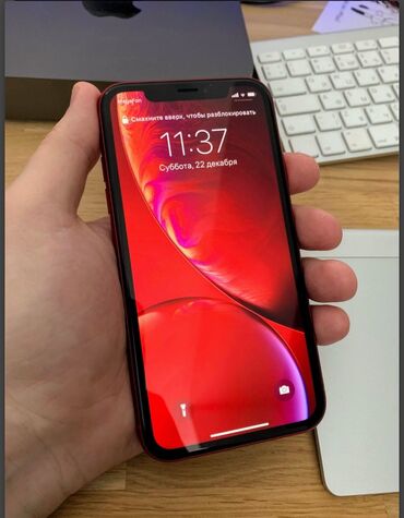 iphone 5 na zapchasti: IPhone Xr, Б/у, 128 ГБ, Красный, Кабель, 78 %