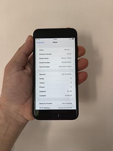 second hand phone market near me: Iphone 7 plus crni sim free icloud free, sa 32 gb memorije. Telefon je — 6