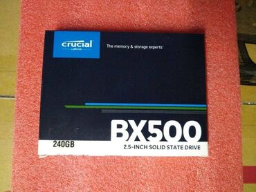 Жесткие диски, переносные винчестеры: Накопитель, Новый, Crucial, SSD, 256 ГБ, 2.5"