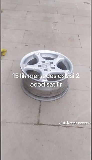afdomobil: Məhsul: Mercedes üçün 15” yüngül lehimli disklər Miqdar: 2 ədəd - 5 — 1