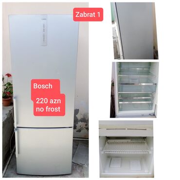Duxovkalar: İşlənmiş 1 qapılı Bosch Soyuducu Satılır, rəng - Gümüşü