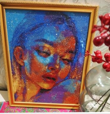 Şəkillər, tablolar: Məhsul: Rəsm mozaika (diamond painting) tabloları – çərçivəli — 4