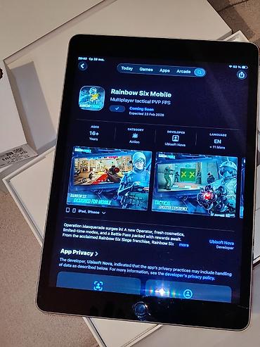 Планшеты: Планшет, Apple, память 64 ГБ, 10" - 11", Wi-Fi, Б/у, цвет - Серебристый — 5