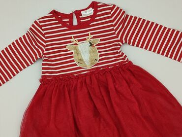 sukienka z haftem angielskim: Sukienka, So cute, 12-18 miesięcy, stan - Bardzo dobry