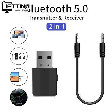 Pojačala i prijemnici: Bluetooth V5.0 USB Wireless Receiver Transmitters Audio Music — 5