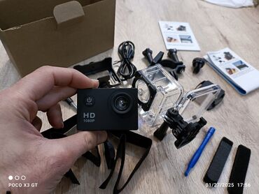 Videokameralar: Aksion Kamera HD *Su keçirmir *Qutudan kameranı harasa bağlamaq və ya — 8