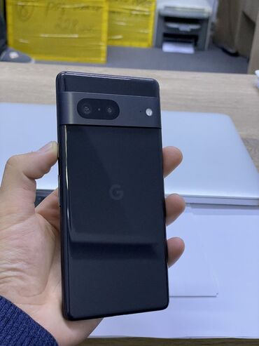 Мобильные телефоны и аксессуары: Google Pixel 7, Б/у, 128 ГБ, цвет - Черный, 2 SIM at lalafo.kg Мобильные телефоны и аксессуары: Google Pixel 7, Б/у, 128 ГБ, цвет - Черный, 2 SIM