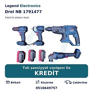islənmis drel: Elan başlığı: Drel NB 1791477 Elan mətni: Legend Electronics təqdim — 1