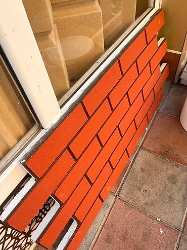 Dekorativ daşlar: Memarlıq dekorativ elementləri binanın fasadını bəzəmək üçün istifadə — 5