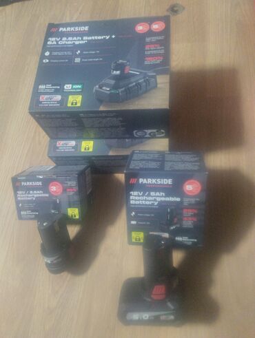 Setovi akumulatorskog alata: PARKSIDE X12V Team – baterije i punjač za aku alate - Set: 12V 2,5Ah — 3