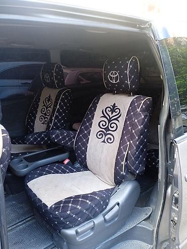 Чехлы и накидки на сиденья: Toyota Estima Aeras (минивэн) - Кузов: Aeras, серебристый цвет — 1